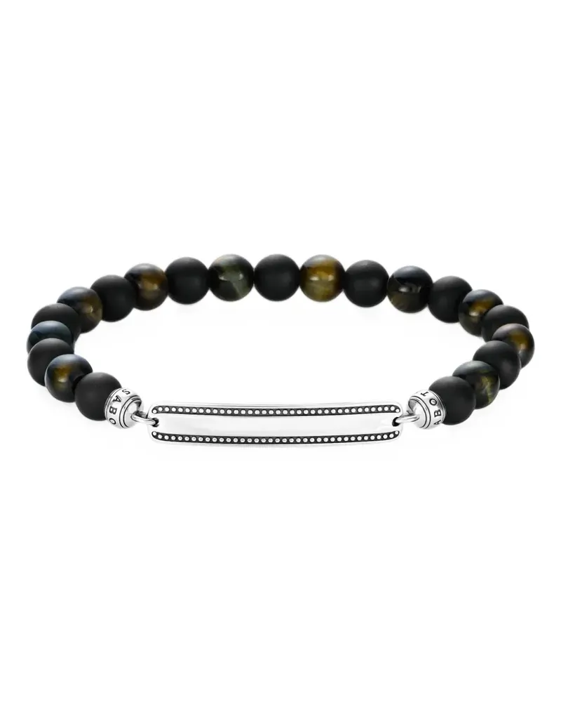 Thomas Sabo Armband aus Sterlingsilber mit Perlen Silber