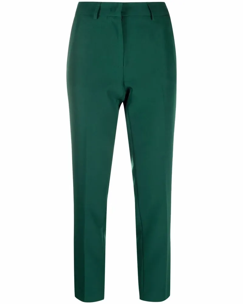 Blanca Klassische Cropped-Hose - Grün Grün