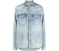 Jeanshemd im Western-Look - Blau