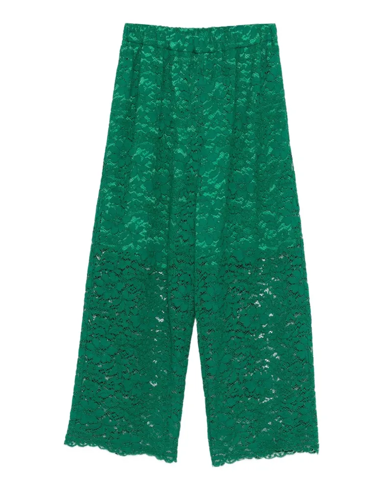 Simonetta Ravizza Crabbie Hose aus Spitze - Grün Grün