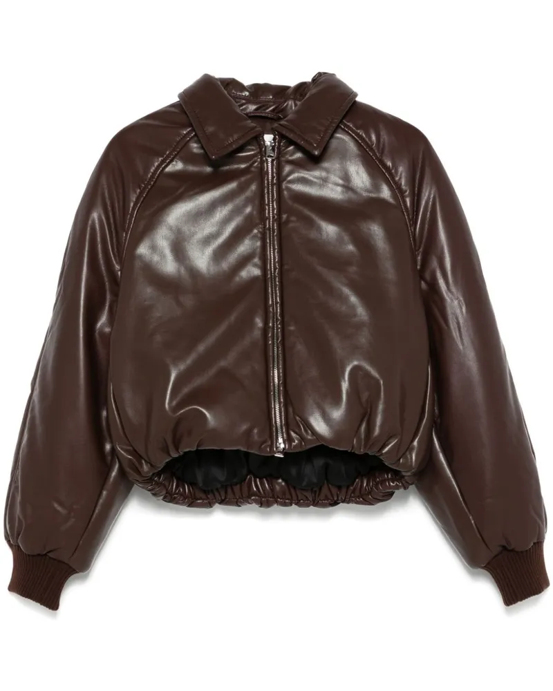 AGOLDE x Shoreditch Ski Club Steppjacke - Braun Braun