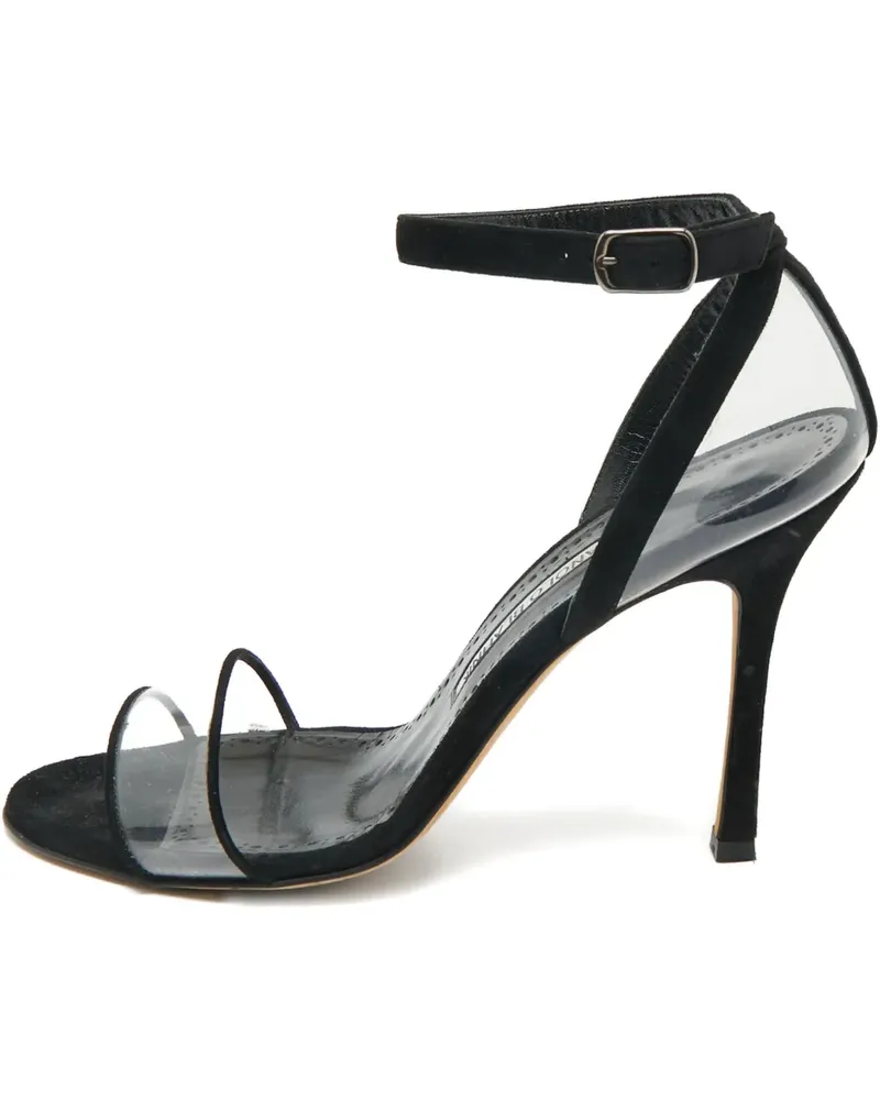 Manolo Blahnik ankle-strap sandals - Weiß Weiß
