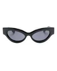 Nanushka Trysta Cat-Eye-Sonnenbrille Schwarz