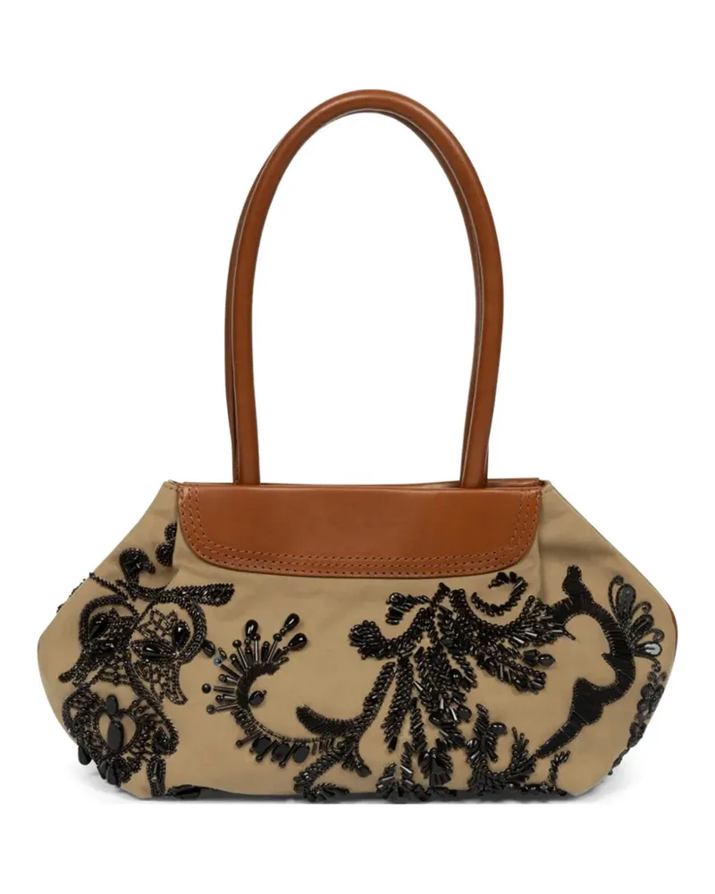 Dries van Noten Mini VSling Tote Bag - Nude Nude