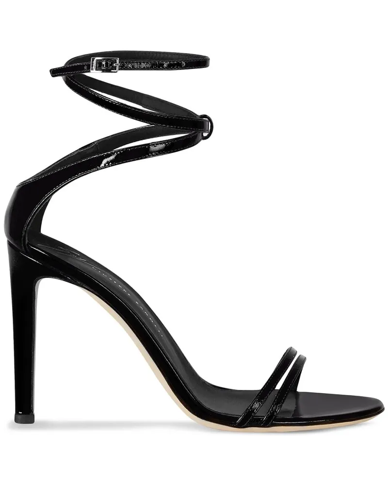 Giuseppe Zanotti Catia Sandalen mit Schnürung Schwarz