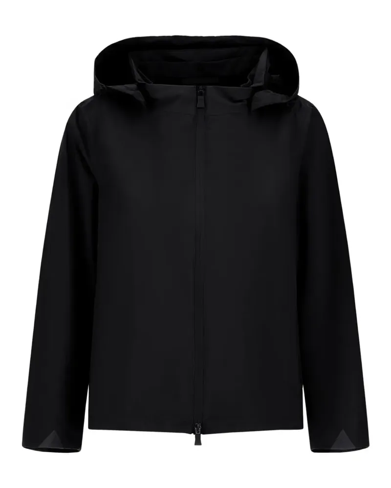 Herno removable hood coat - Schwarz Schwarz