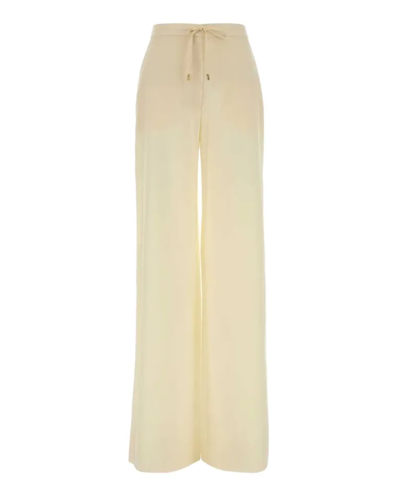 Max Mara drawstring wide-leg trousers - Nude Nude