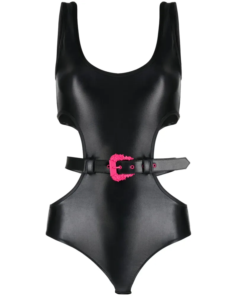 Versace Jeans Klassisches Top - Schwarz Schwarz