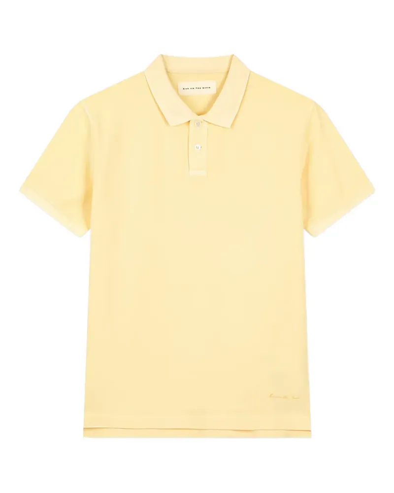 ManOnTheBoon Klassisches Poloshirt - Gelb Gelb