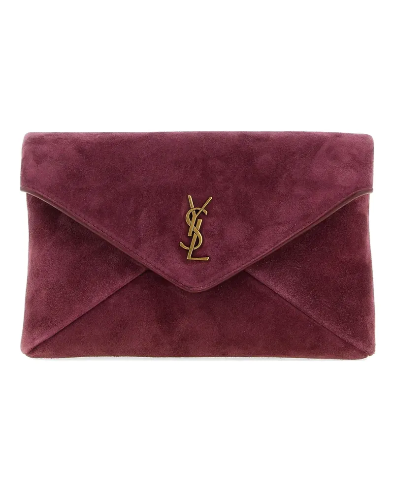 Saint Laurent envelope-design cross body bag - Rot Rot