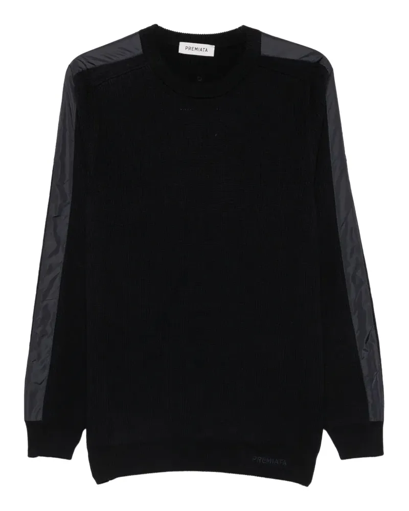 Premiata Pullover mit rundem Ausschnitt - Schwarz Schwarz