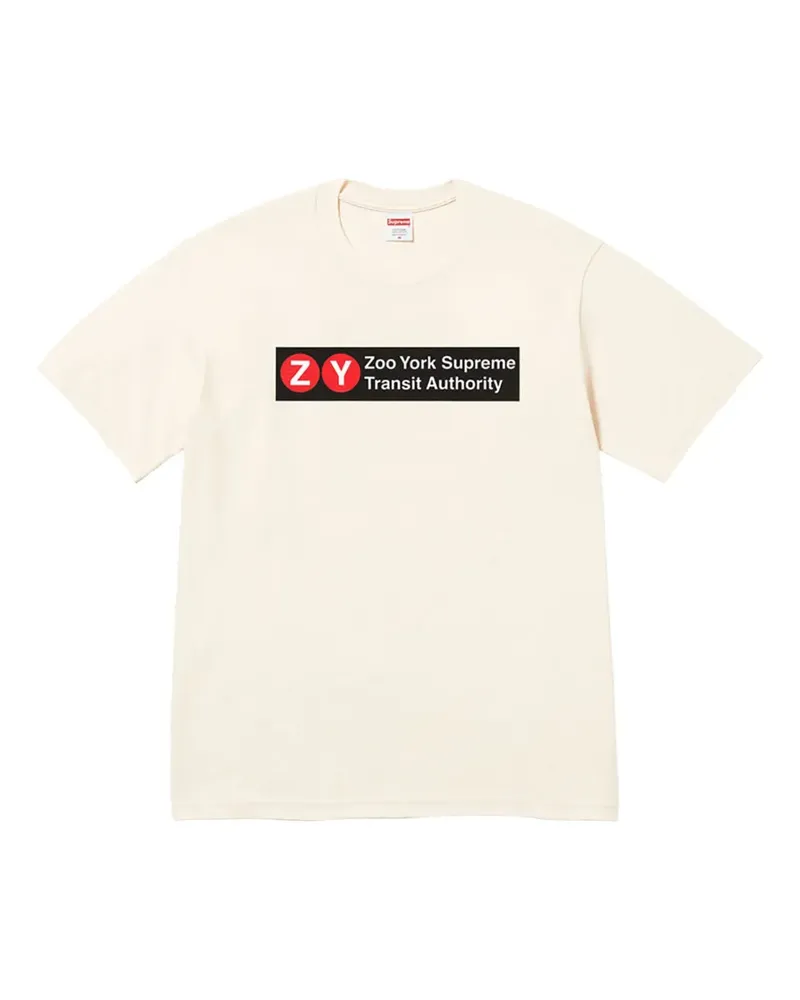 Supreme Being Zoo York Transit "SS 25 - beige" T-Shirt - Nude Nude