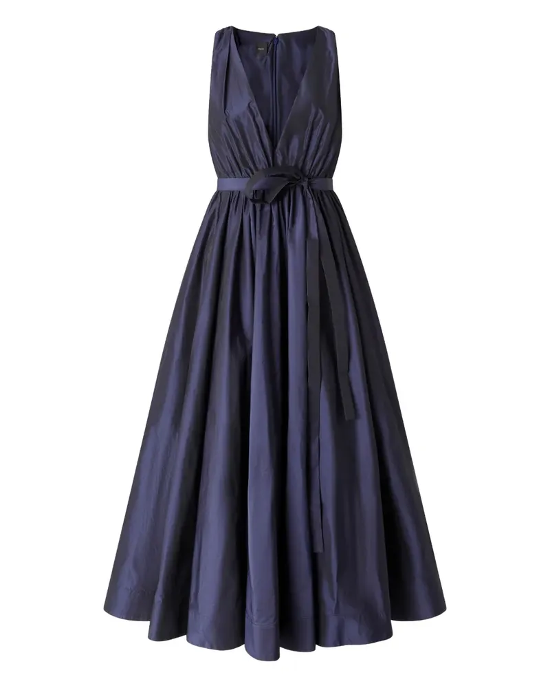 Pinko Midikleid mit Gürtel - Blau Blau