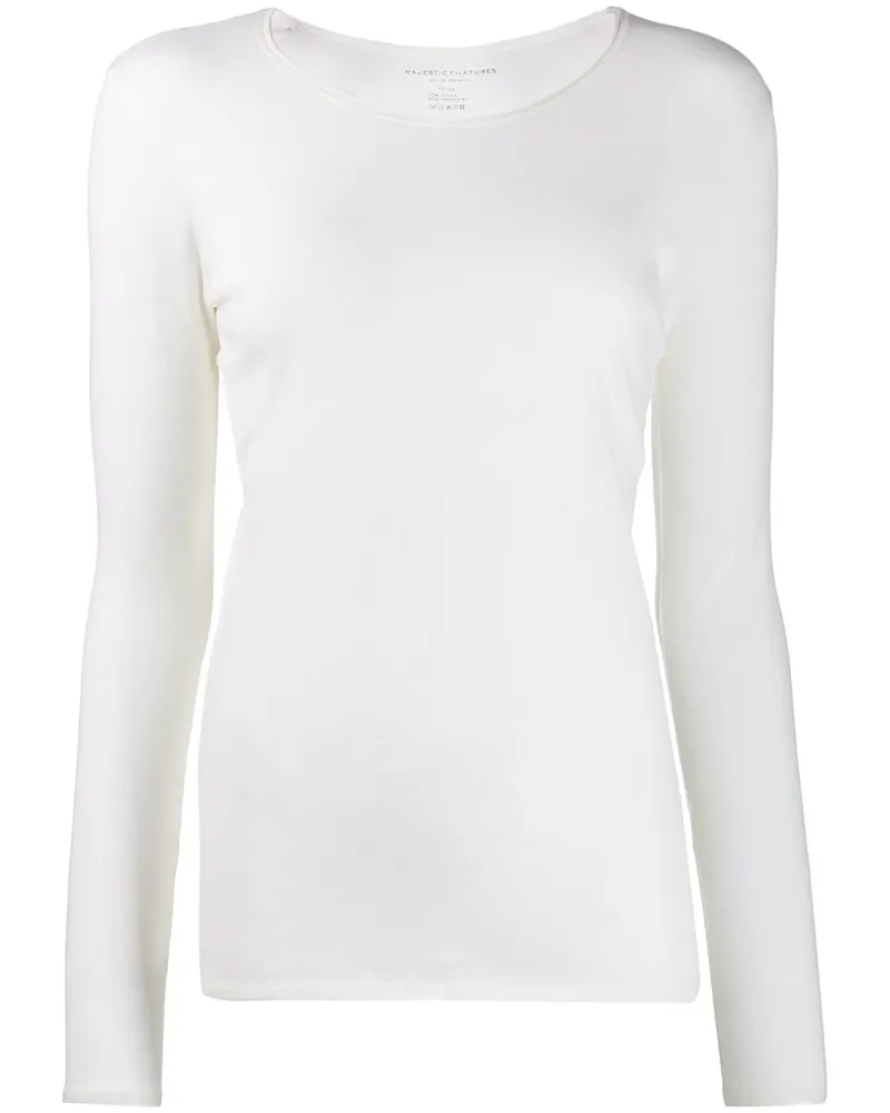 Majestic Jersey-T-Shirt - Nude Nude