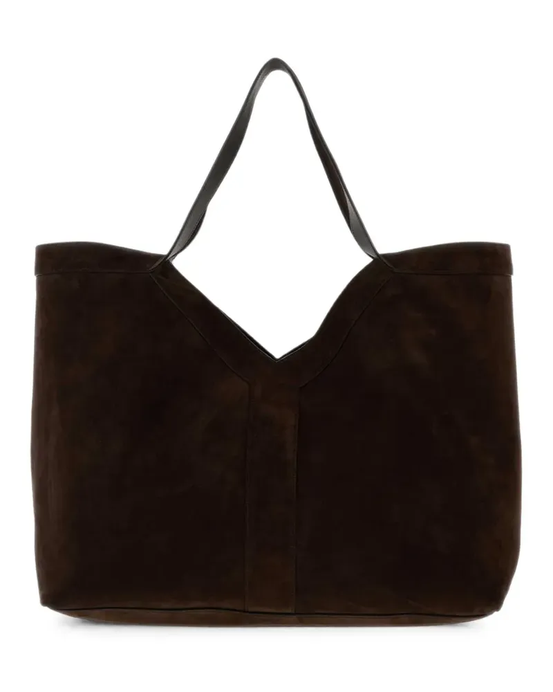 Saint Laurent Große Tote Bag mit Y-Form - Braun Braun