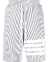 Thom Browne Shorts mit Streifen Grau