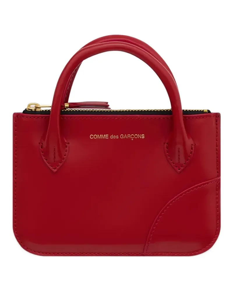Comme des Garçons Portemonnaie mit Henkel - Rot Rot