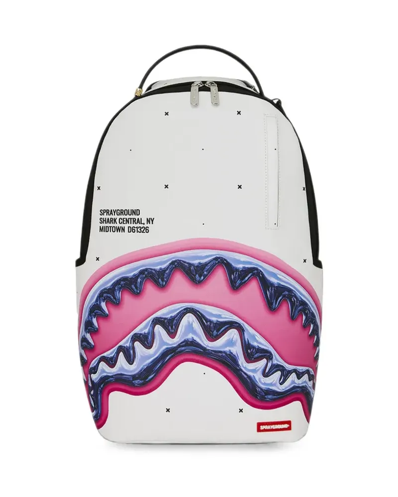 Sprayground Shark-mouth backpack - Weiß Weiß
