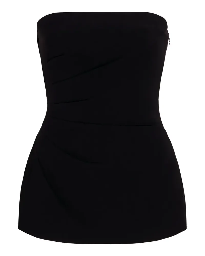 Proenza Schouler Drapiertes Damea Bandeau-Top - Schwarz Schwarz