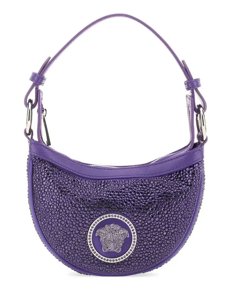 Versace mini La Medusa embellishment shoulder bag - Violett Violett