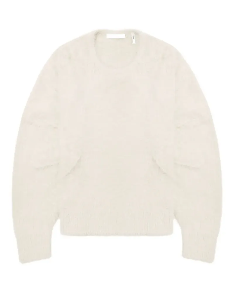 Helmut Lang panelled sweater - Nude Nude