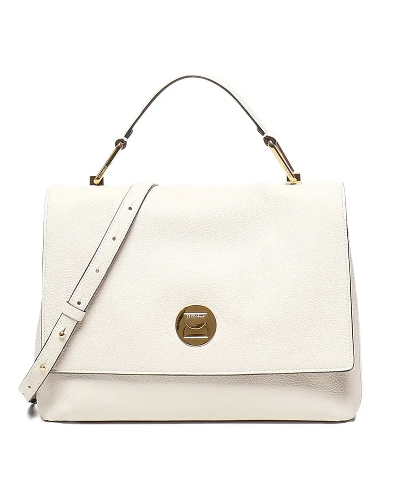 Coccinelle Handtasche mit gekörnter Struktur - Nude Nude