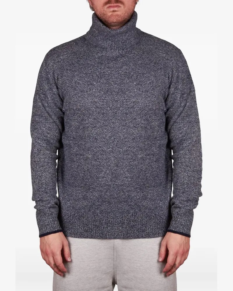 Altea marl-knit roll-neck sweater - Blau Blau