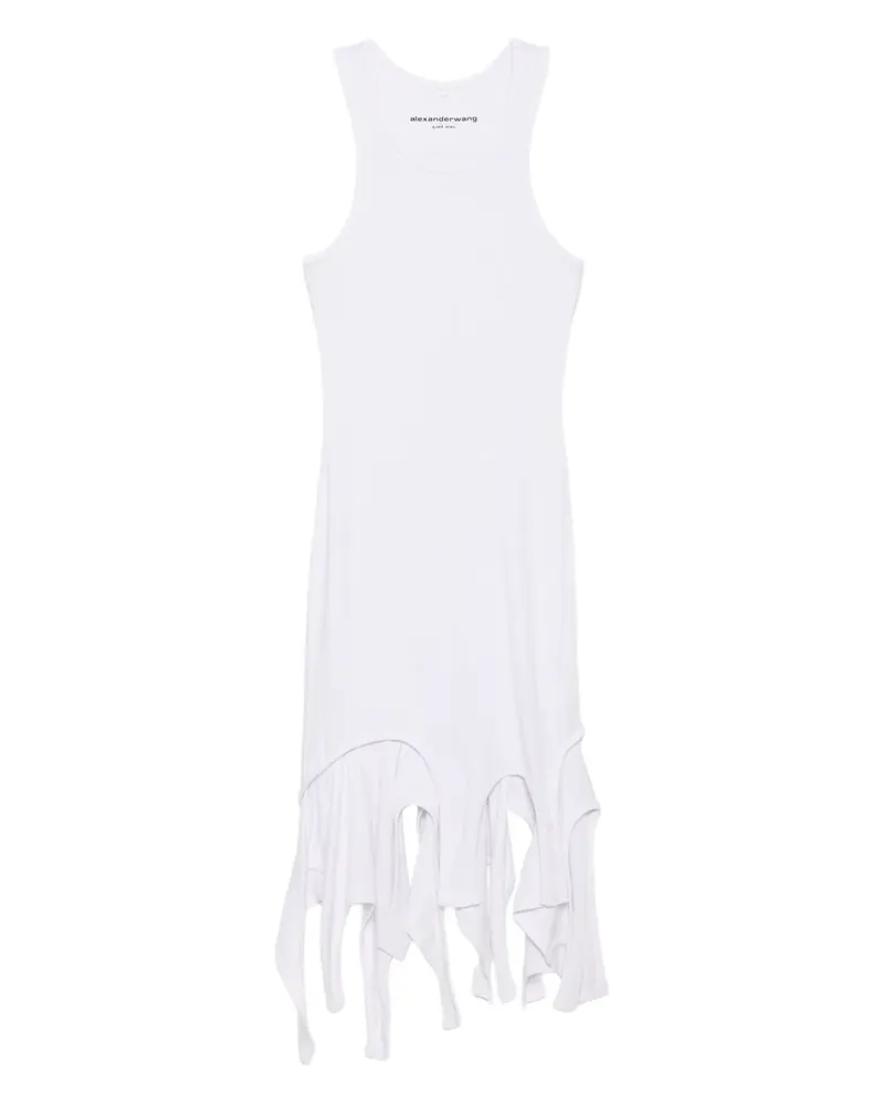 Alexander Wang Minikleid im Deconstructed-Look - Weiß Weiß