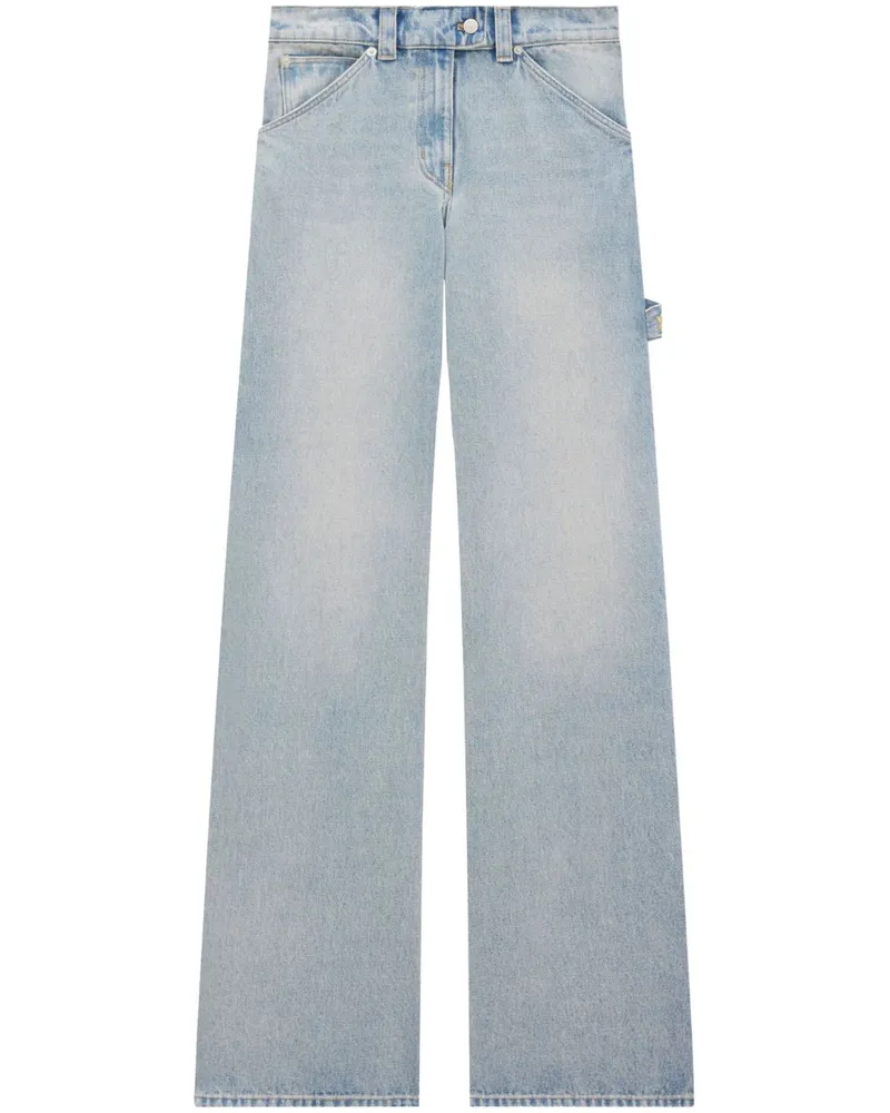 Courrèges Klassische Jeans - Blau Blau
