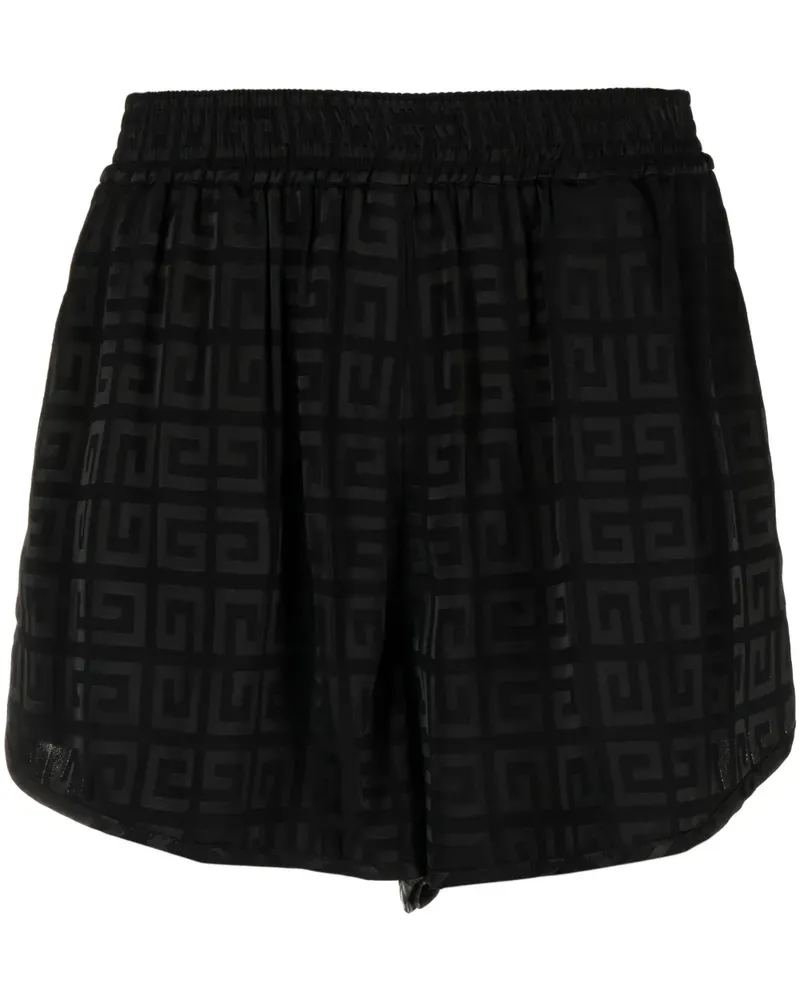 Givenchy Shorts mit Logo-Print - Schwarz Schwarz