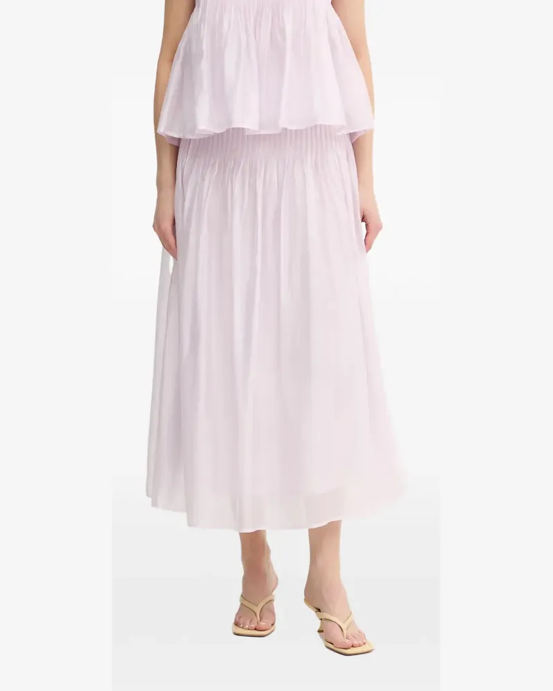 Hoss Intropia Rania pleated maxi skirt - Violett Violett