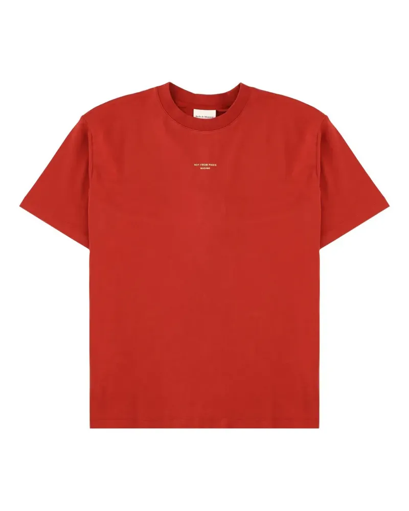 Drôle de Monsieur short-sleeves T-shirt - Rot Rot