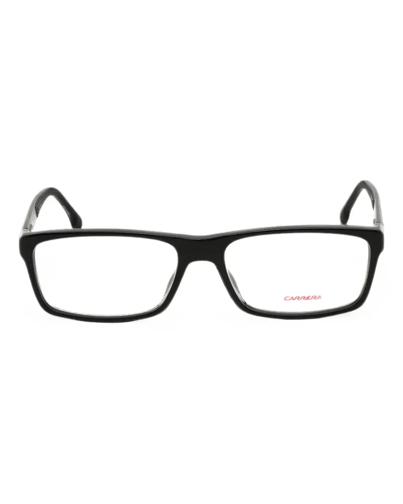 Carrera Brille mit eckigem Gestell - Schwarz Schwarz