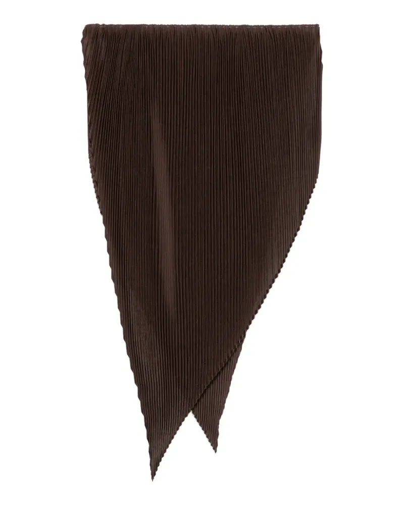 Issey Miyake Dreieckiger Schal - Braun Braun