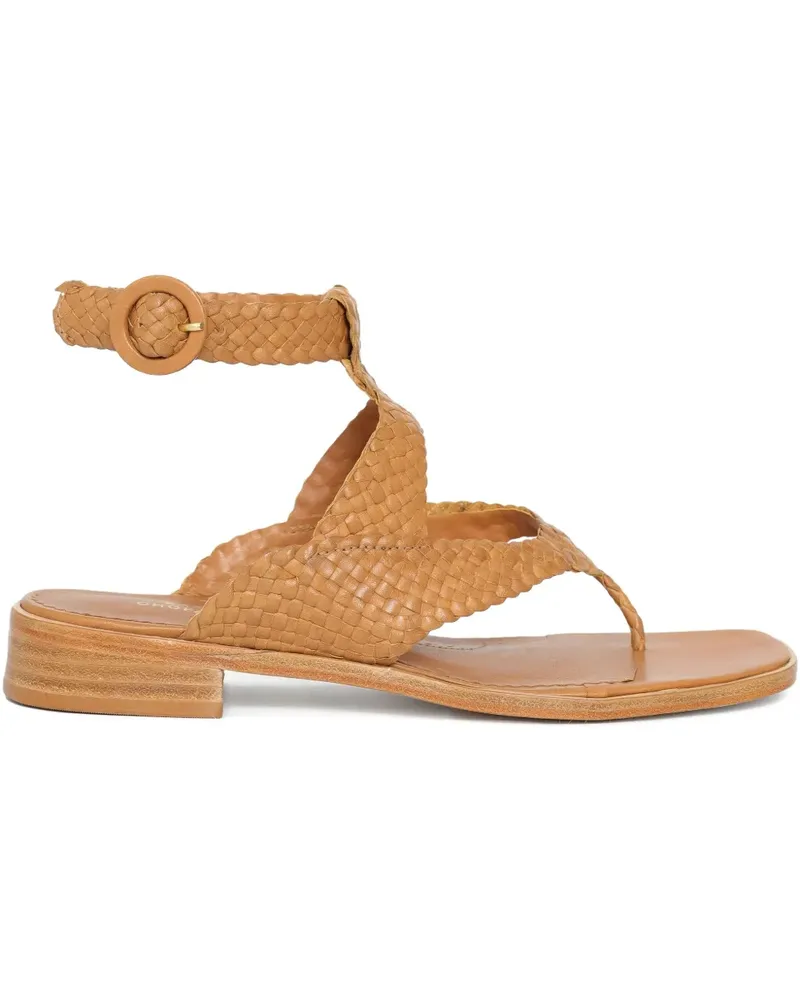 Sarah Chofakian Truffle sandals - Braun Braun