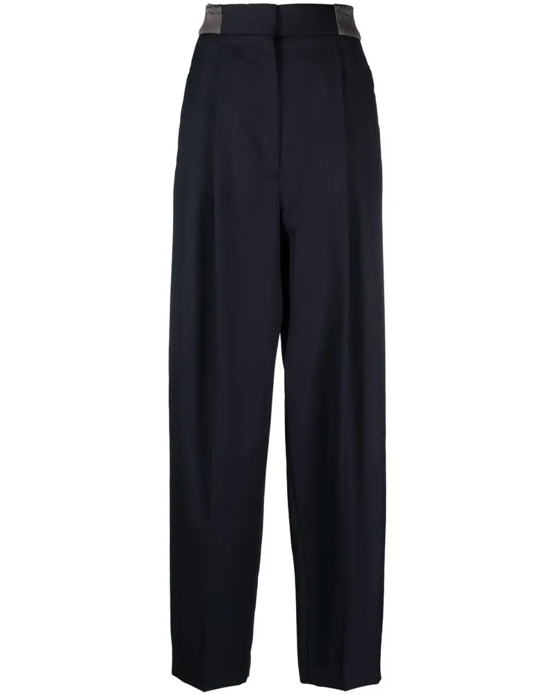 Fabiana Filippi Hose mit geradem Schnitt - Blau Blau