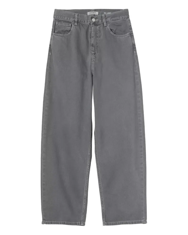 Carhartt WIP Brandon logo-patch jeans - Grau Grau