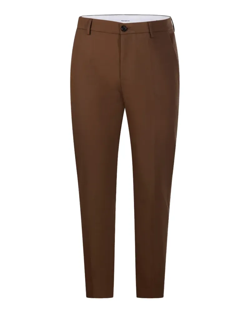 Department 5 Klassische Hose mit Bügelfalten - Braun Braun