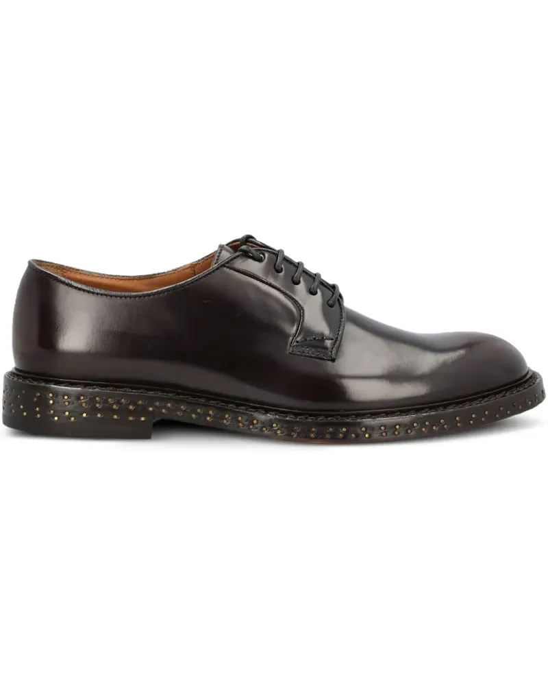 Doucal´s Derby-Schuhe mit Nietensohle - Braun Braun