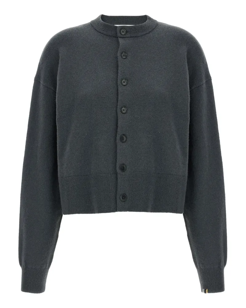 extreme cashmere Cardigan mit Knopfmanschetten - Grau Grau