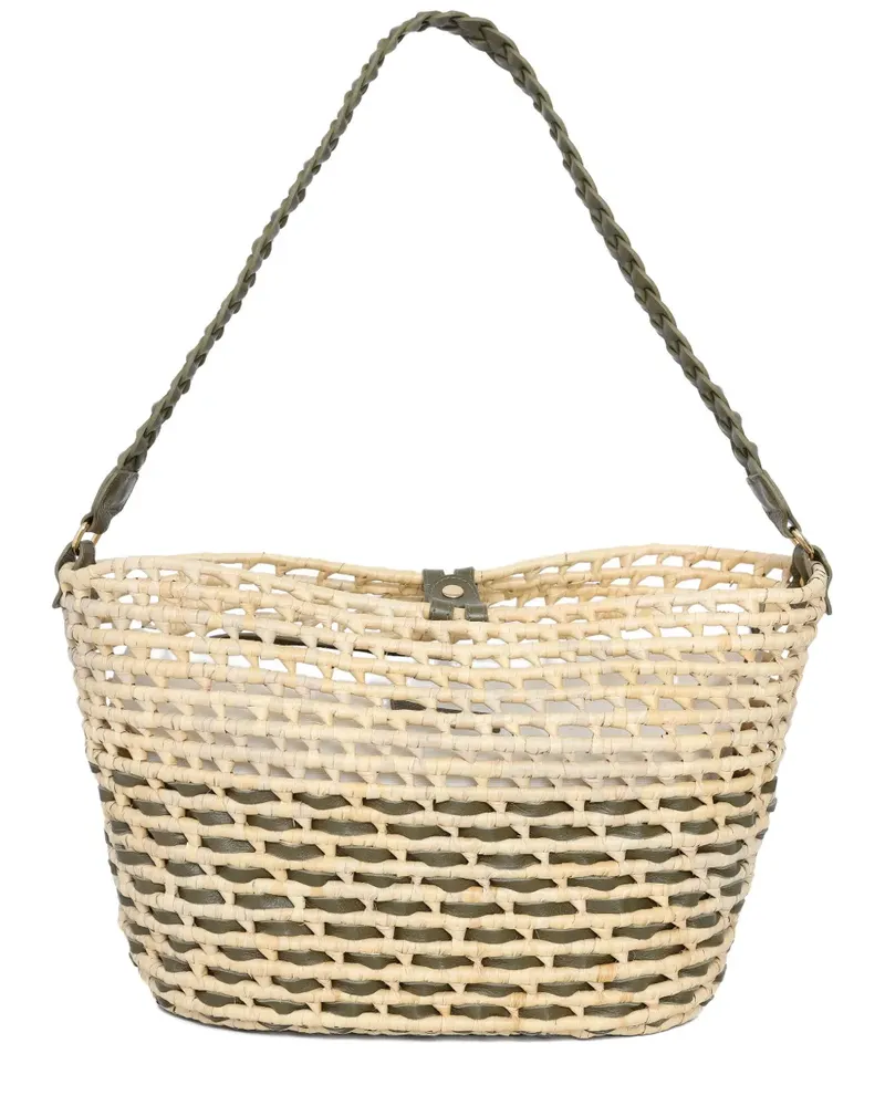 Sarah Chofakian Opera Glace Satchel-Tasche - Nude Nude