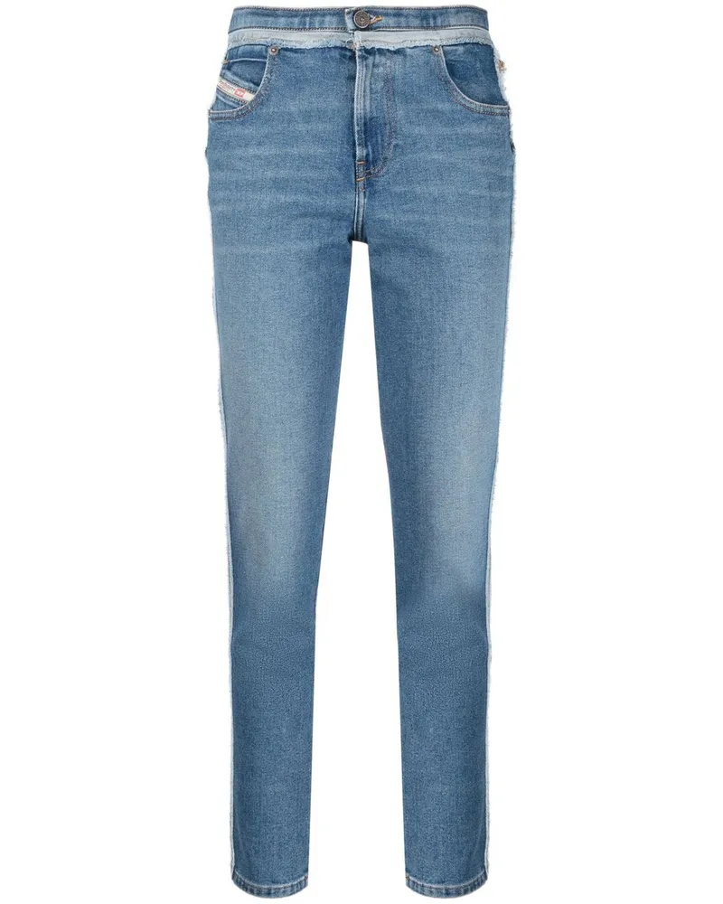 Diesel Halbhohe D-Tail Skinny-Jeans - Blau Blau