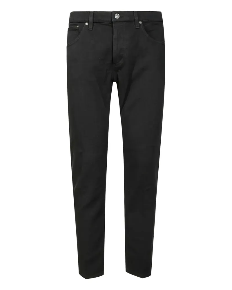 Dondup Five-Pocket-Hose - Schwarz Schwarz