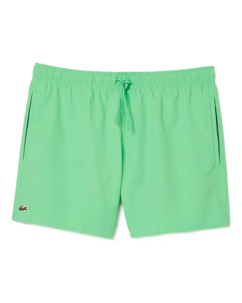 Lacoste Badeshorts mit Kordelzug - Grün Grün