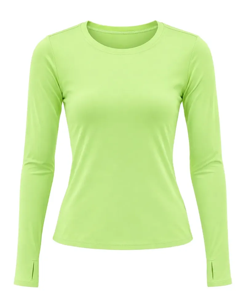 SPLITS59 Airweight Lite Langarmshirt - Grün Grün
