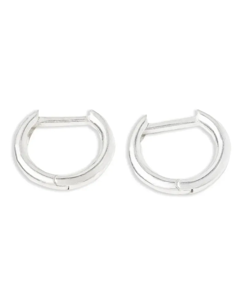 Hatton Labs Curve Ohrringe - Silber Silber
