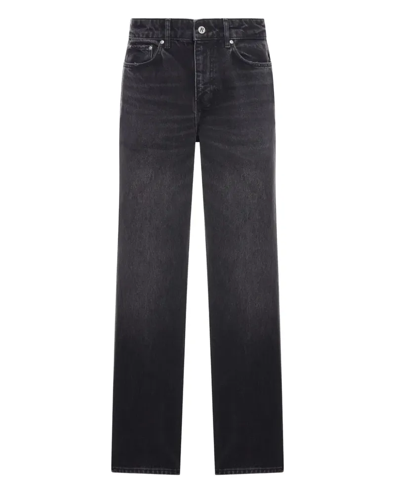 REPRESENT Jeans mit Logo-Stickerei - Schwarz Schwarz