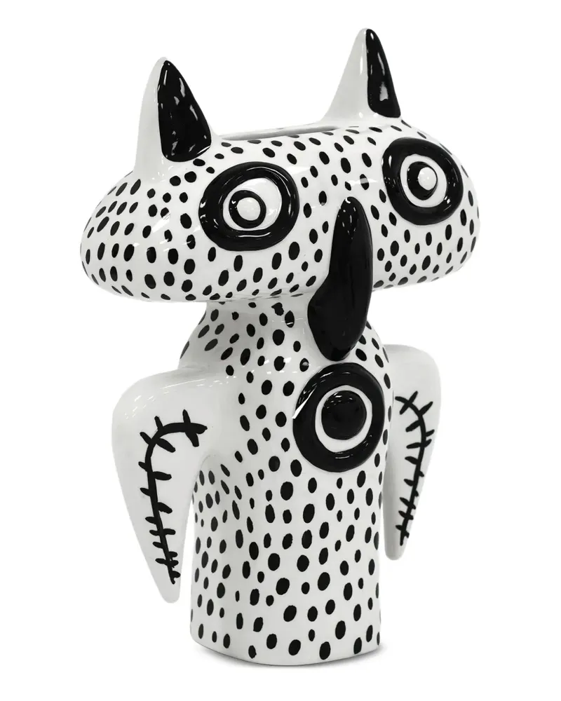Qeeboo Kritters Spike Vase (32cm) - Weiß Weiß