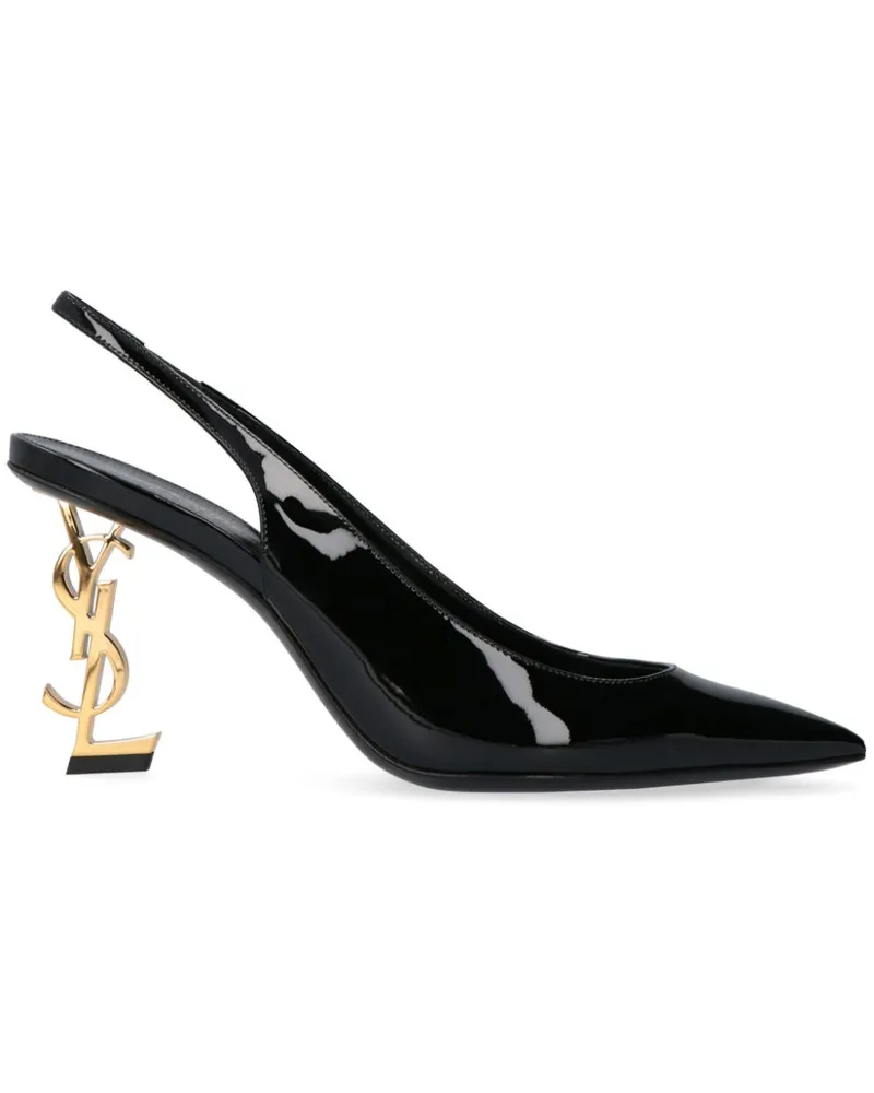 Saint Laurent Opyum Slingback-Pumps 85mm - Schwarz Schwarz