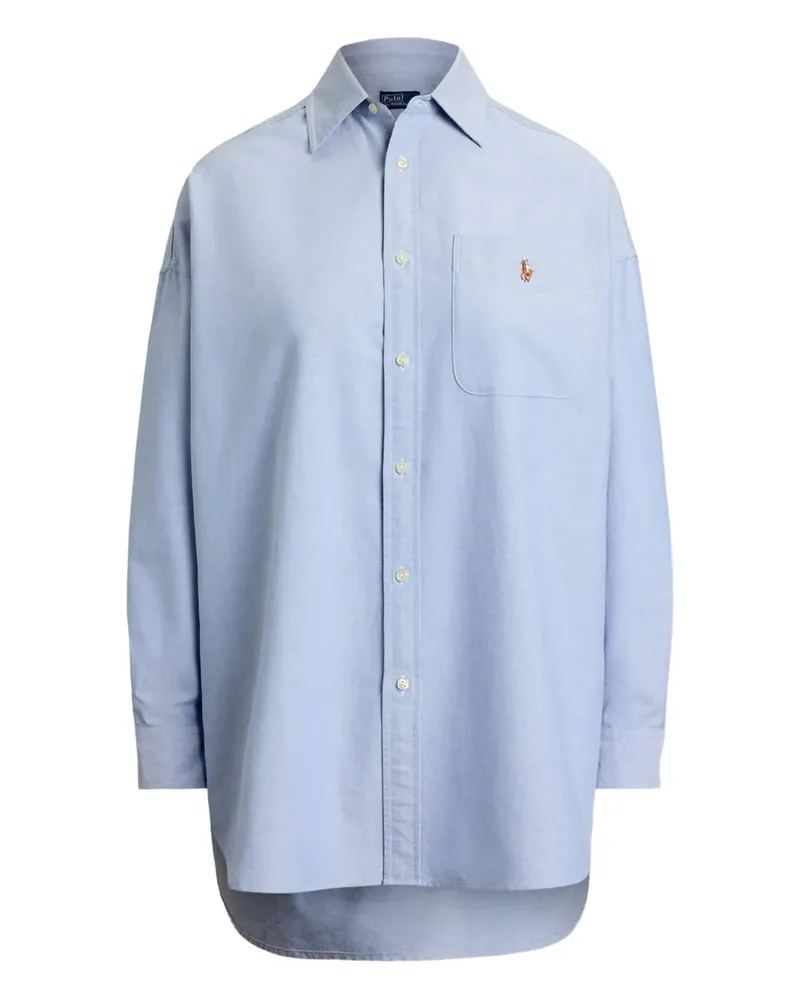Ralph Lauren Klassisches Hemd - Blau Blau